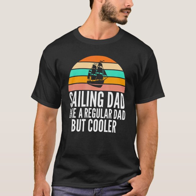 Camiseta Pai de navegação como Pai normal, mas com amorteci (Frente)