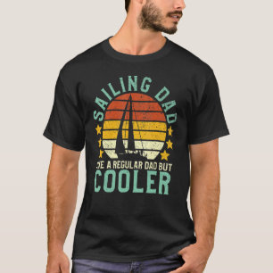 Camiseta Pai De Navegação Como Um Dia de os pais Regular De