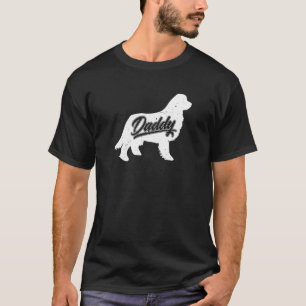 Camiseta Pai de Nova Terra Proprietário de Cachorro Papa Pa