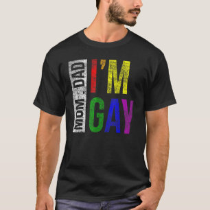Camiseta Pai De Orgulho Lgbt Mãe Eu Sou O Suporte Da Famíli
