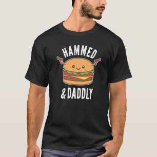 Camiseta Pai De Pai De Burger dia de os pais E Mortal