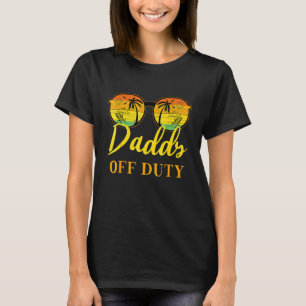 Camiseta Pai de Pai de de serviço Férias de Verão Campo C
