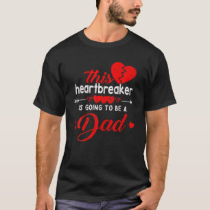 Camiseta Pai de Pai de Meninos Revela Corações Grávidas Val
