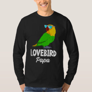 Camiseta Pai de Papagaios Amor Pássaros Dono de Papagaio Ho