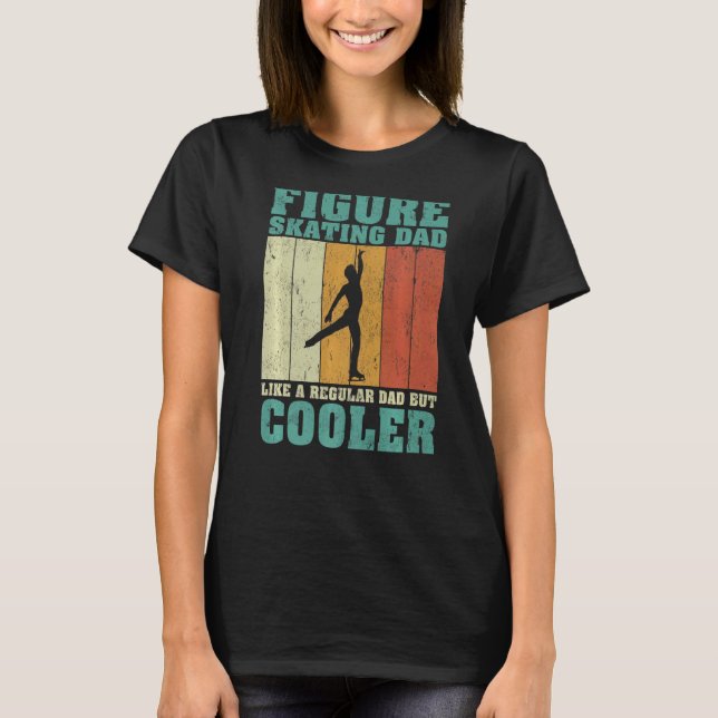 Camiseta Pai De Pé De Imagem Do Mens Como Um Pai Regular (Frente)