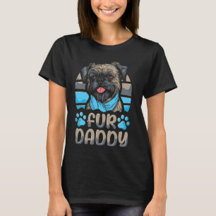 Camiseta Pai de peles Bruxelas Griffon - Cão-de-estimação