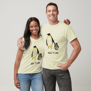 Camiseta Pai de PengiWear "n mim T dos miúdos orgânicos"