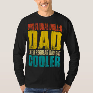 Camiseta Pai de perfurador de mens direcional - Como um Pai
