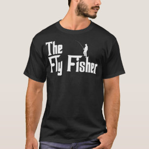 Camiseta Pai de Pesca com Mosca Esportista ao Ar Livre Pesc