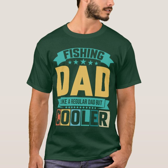 Camiseta Pai De Pesca De Corte (Frente)