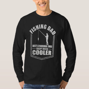 Camiseta Pai De Pesca De Menores Apenas Um Pai Normal, Exce