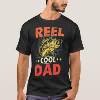 Camiseta Pai De Pesca De Pai Legal Da Mens Reel 2022