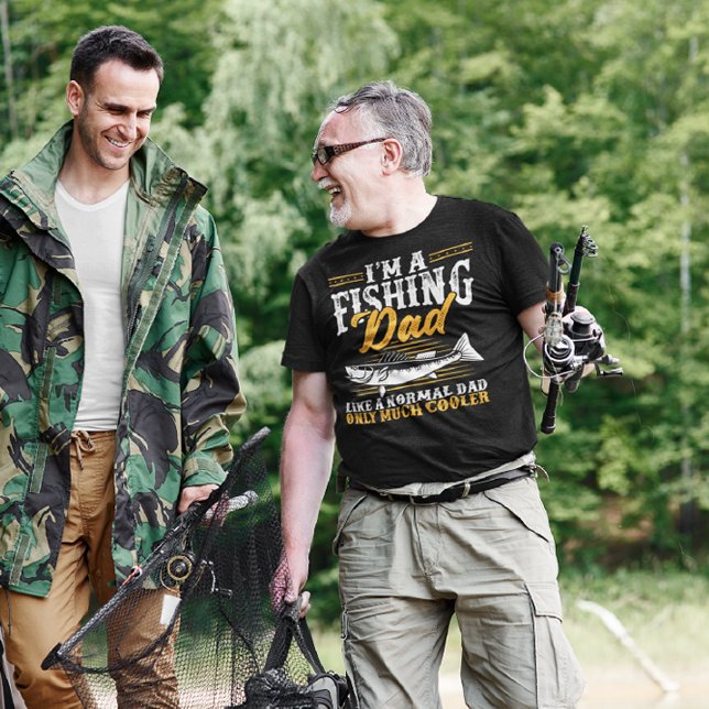 Camiseta Pai De Pesca Engraçado Dizendo Pai Dia de os pais (Criador carregado)