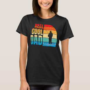 Camiseta Pai de Pescadores - Galos Reel Pai Legal Dia de os