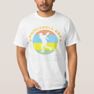 Camiseta Pai De Pickleball Como Um Pai Regular