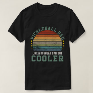 Camiseta Pai de picleball como um Pai normal, mas mais frio