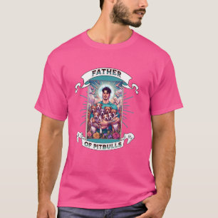 Camiseta Pai de Pitbulls, Pai de Pitbull, dono de Pet Tarot
