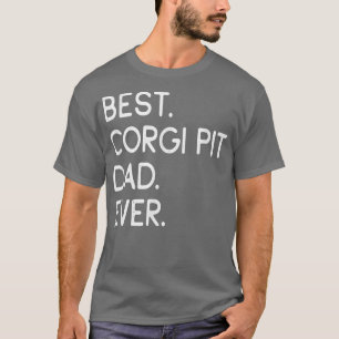 Camiseta Pai De Poço De Corgi Da Melhor Mente
