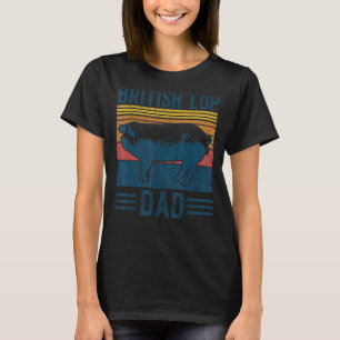 Camiseta Pai de Porcos do Lop Britânico de Criação de Galin