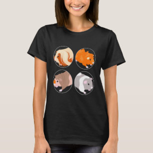 Camiseta Pai de porcos Mãe Rodent Pet Wheek Cavy