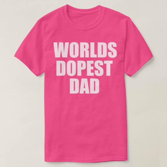 Camiseta pai de pragas do mundo (Frente do Design)