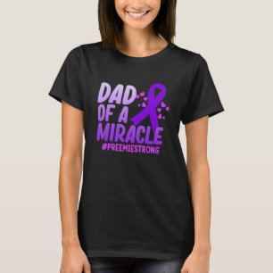 Camiseta Pai de Prematuro Mês de Conscientização sobre Nasc