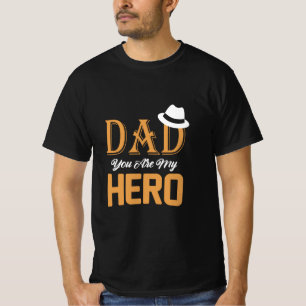 Camiseta Pai de presentes Pai Você É Meu Herói