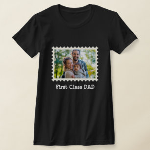 Camiseta PAI de PRIMEIRA CLASSE Melhor Pai fotografia horiz