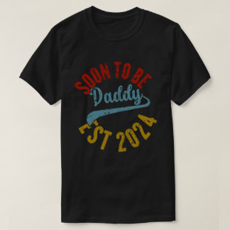 Camiseta Pai de Primeira Viagem 2024 Est 2024 Dia dos Pais