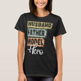 Camiseta Pai de profissão herói pai Modelo