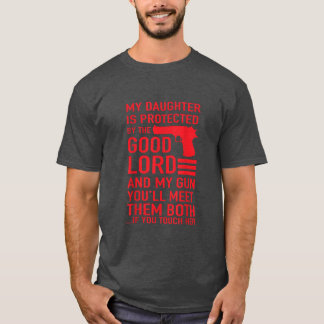 Camiseta PAI de proteção Pai engraçado de moça