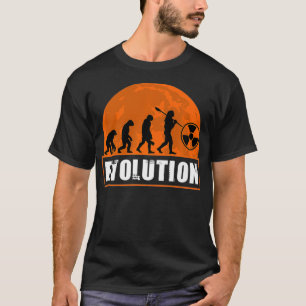 Camiseta Pai de Radiologia Humana Engraçado Evolução par