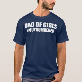Camiseta pai de raparigas em menor número