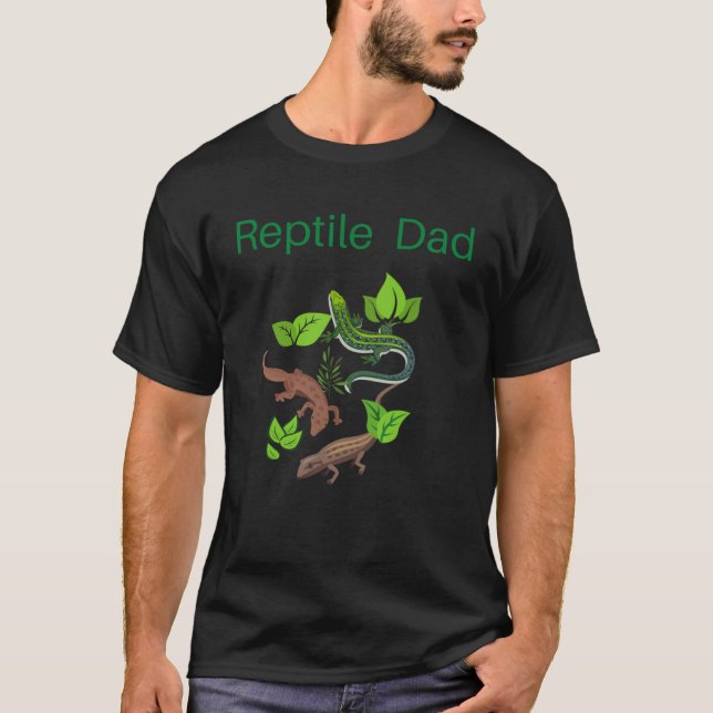 Camiseta Pai de répteis (Frente)