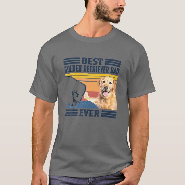 Camiseta Pai De Retirador Do Melhor Ouro De Eternidade Algu (Frente)