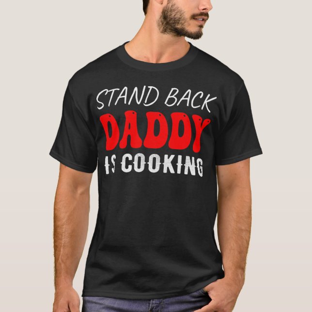 Camiseta Pai De Retorno É Cozinhar, Engraçado (Frente)