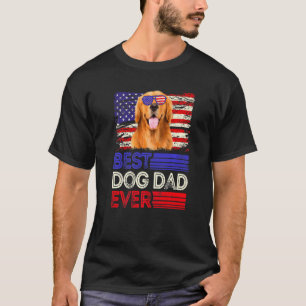 Camiseta Pai De Retriever De Melhor Ouro Da América