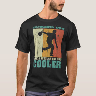 Camiseta Pai De Retro Da Vintage Do Mens Como Um Pai Regula
