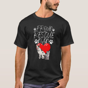 Camiseta Pai de Salvamento da Paz Protege o Amor Animal Pet