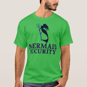 Camiseta pai de segurança da sereia