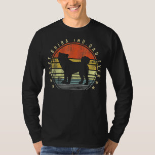 Camiseta Pai de Shiba Inu, de Mens, Proprietário de Cachor