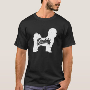 Camiseta Pai de Shih Tzu masculino Dono de cachorro Papai P