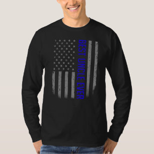 Camiseta Pai De Sinalizador Americano Para O Melhor Dia de