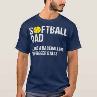 Camiseta Pai de softball TSirt