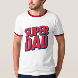 Camiseta Pai de super-herói