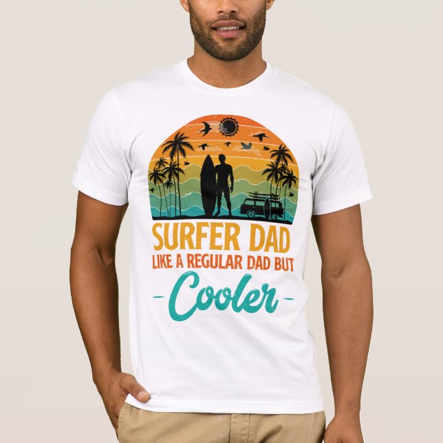 Camiseta Pai de Surfer (Frente)