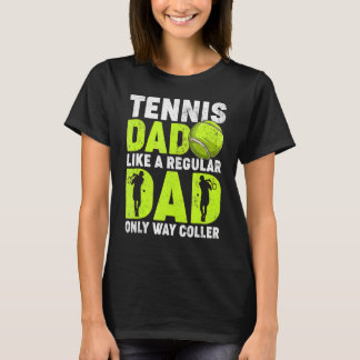 Camiseta Pai De tênis Como Um Tênis De Jogador De Pai Norma