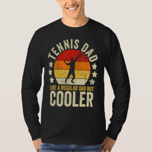 Camiseta Pai De Tênis De Menores Como Um Pai Regular, Mas F