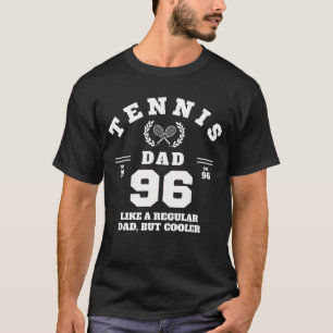 Camiseta Pai de Tênis Engraçado Esportes Fundado em 1996
