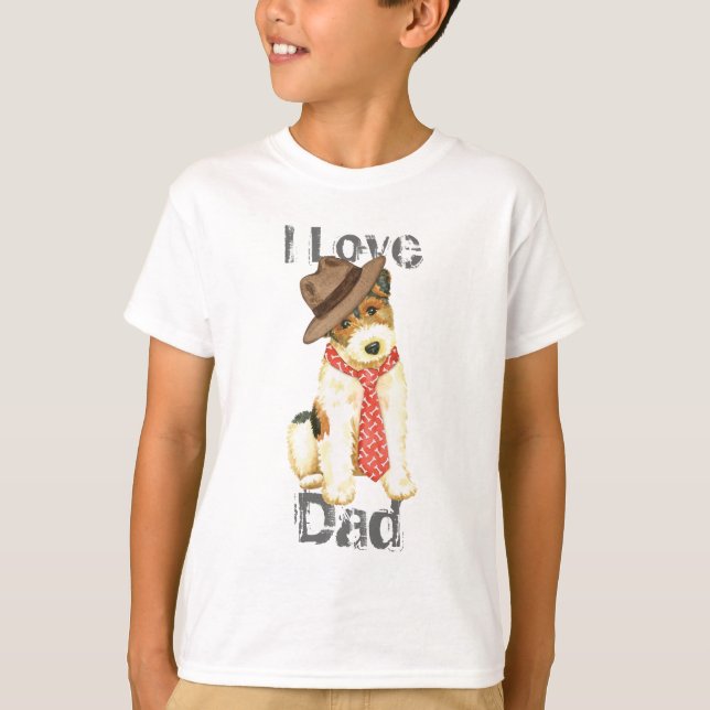 Camiseta Pai de Terrier Fox (Frente)